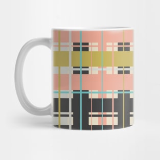 Plaid pattern Mug